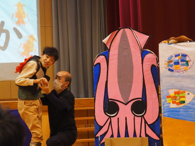 肢体中3_ダイオウイカのクイズを出すよ