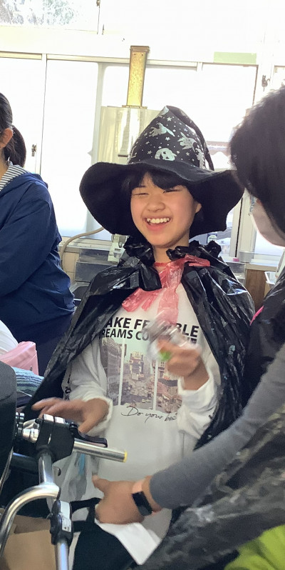 ５　お菓子をたくさん貰ったよ