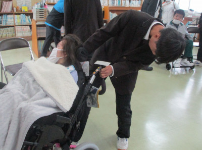 2_車椅子操作確認中