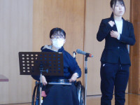 ②立候補演説