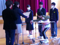 肢体不自由児者のデジタル写真展表彰