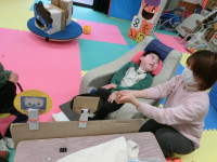 発射装置で鬼をやっつけろ